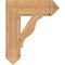 Ekena Millwork Funston Arts & Crafts Smooth Bracket, Western Red Cedar, 5 1/2"W x 20"D x 24"H BKT06X20X24FST03SWR - alternate 2